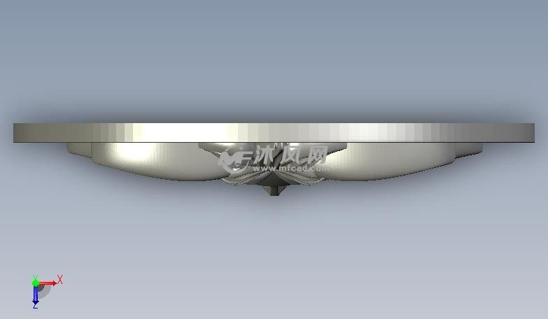 美杜莎头像俯视图