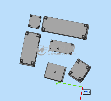 组合沙发底部图