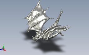 巴哈姆特轴测图