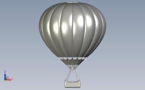 热气球正视图