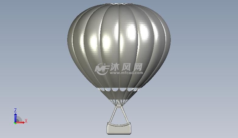 热气球正视图