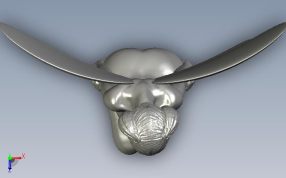 小天使模型俯视图