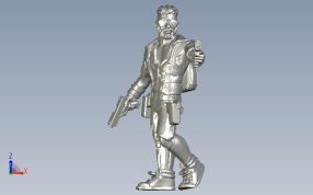 潮人黑帮正视图