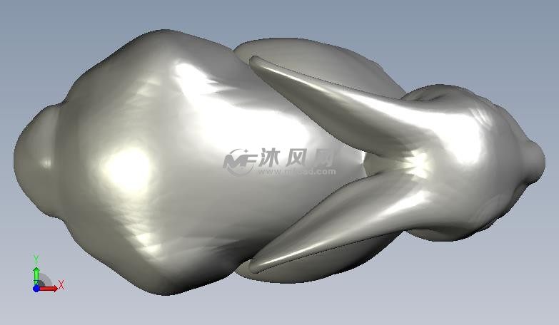 兔子俯视图