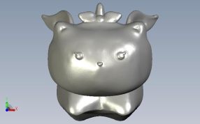 黑天使猫豆正视图