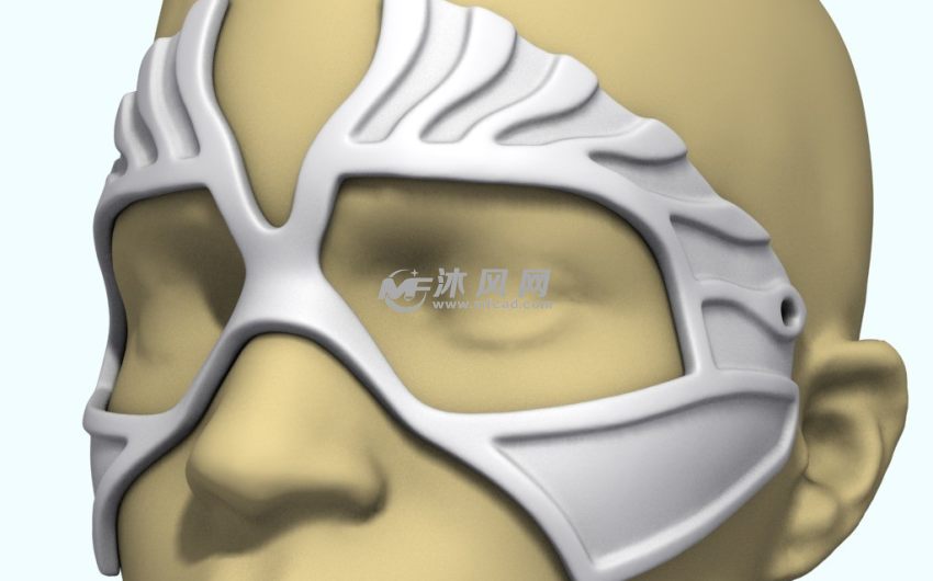 配合场景人佩戴