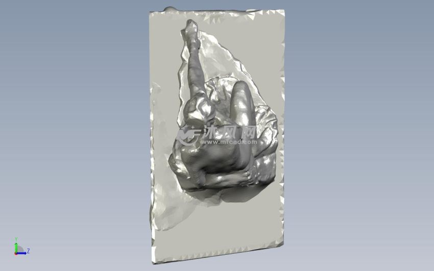 洗澡裸女雕像俯视图