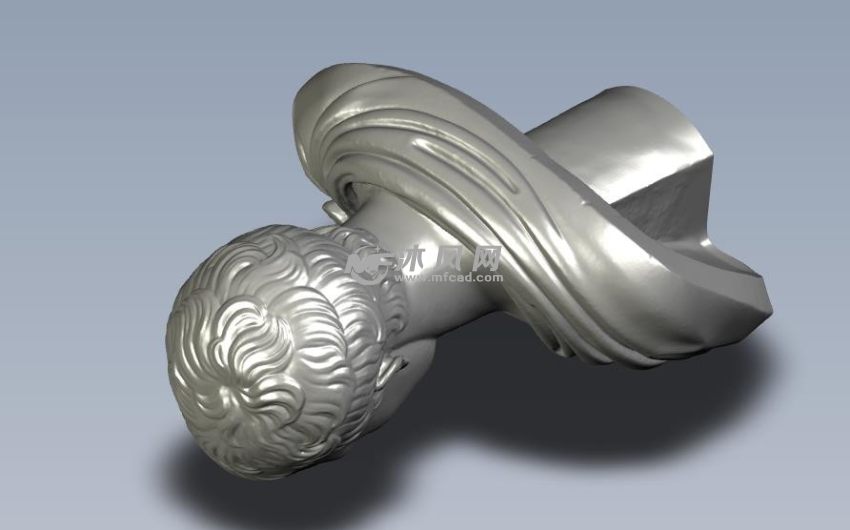 拿破仑雕塑轴测图