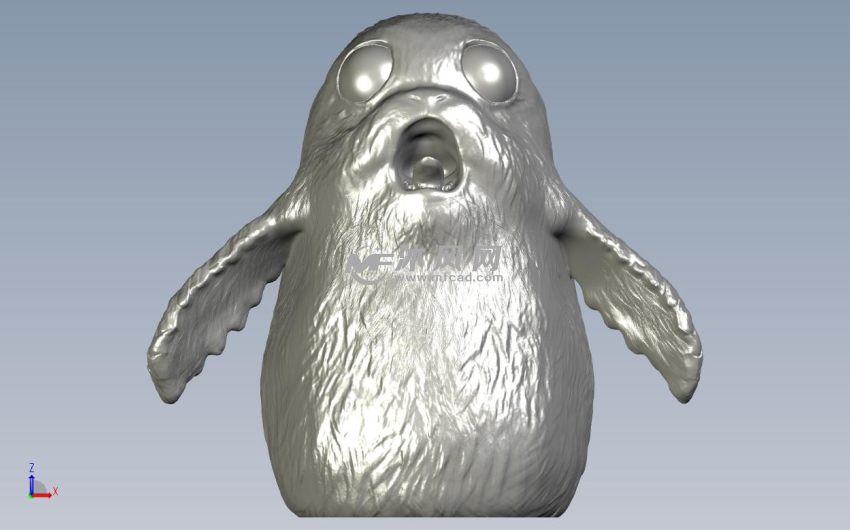 海豹宝宝 正视图