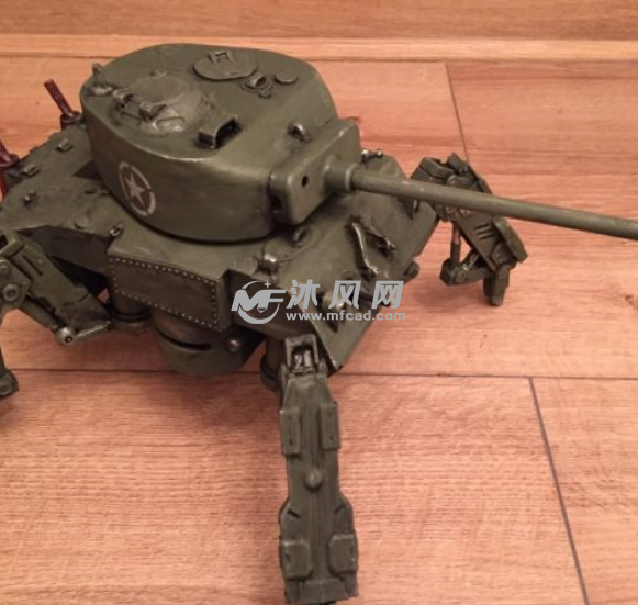 谢尔曼机器人打印成品