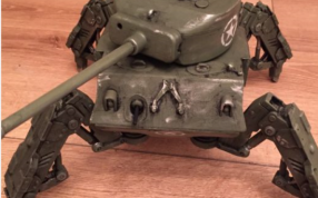 谢尔曼机器人轴测图