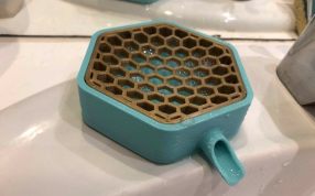 肥皂架沥水器成品图