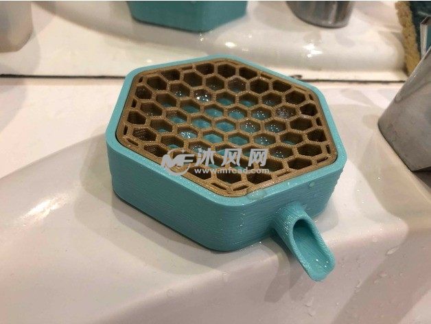 肥皂架沥水器成品图