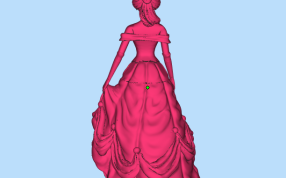 芭比娃娃后视图