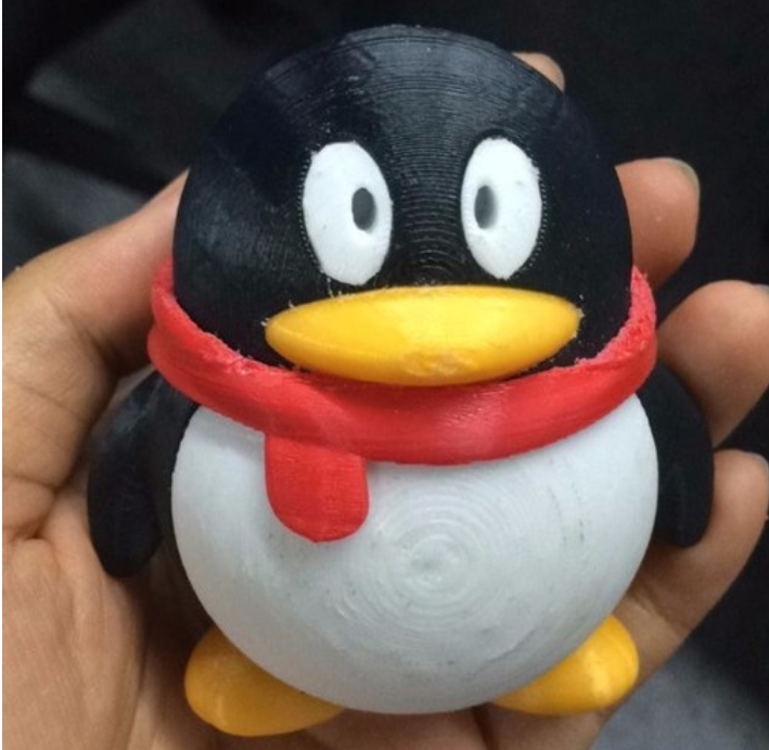 QQ企鹅3D模型