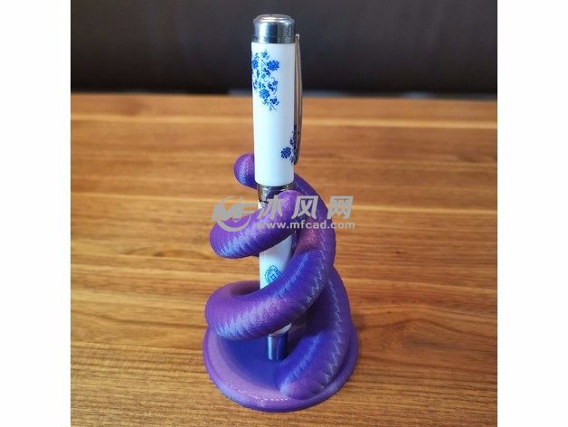 双螺旋笔架展示图