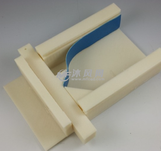 打印成品一部分