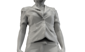 穿高跟鞋的女士视图