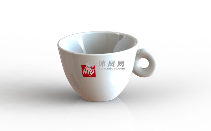 咖啡杯渲染图