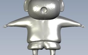 蜡笔小新正视图