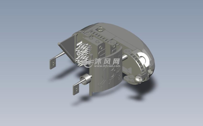 海贼王黄金梅丽号轴测图