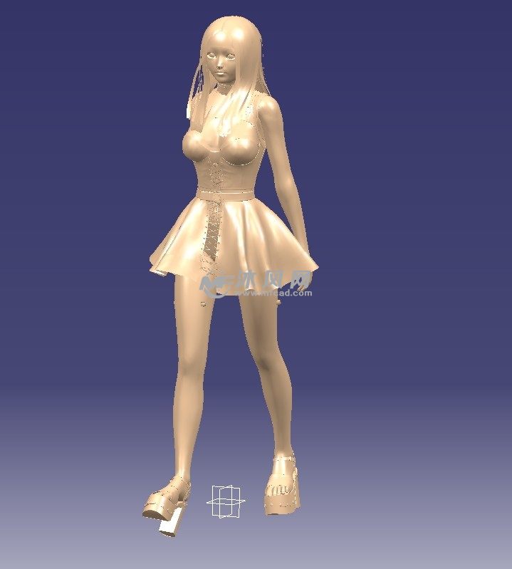 日本漂亮3D女模