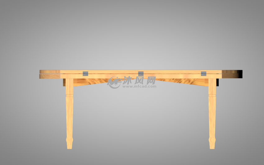 餐厅桌子左视图