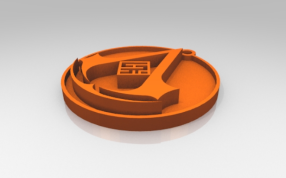 刺客信条logo模型图