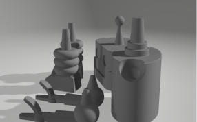 萌眼机器人配件