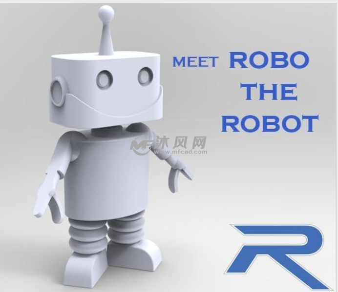 萌眼机器人效果图