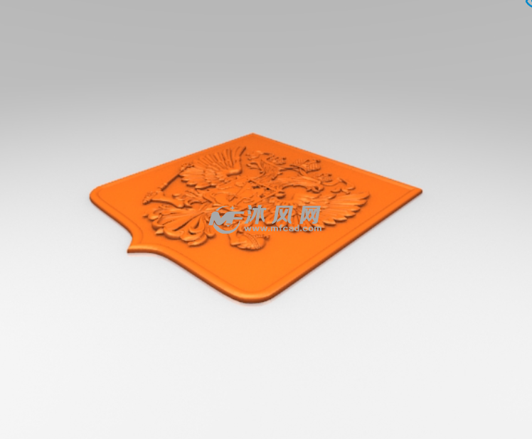 西方神话挂件轴测图