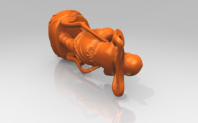 观音童子模型图