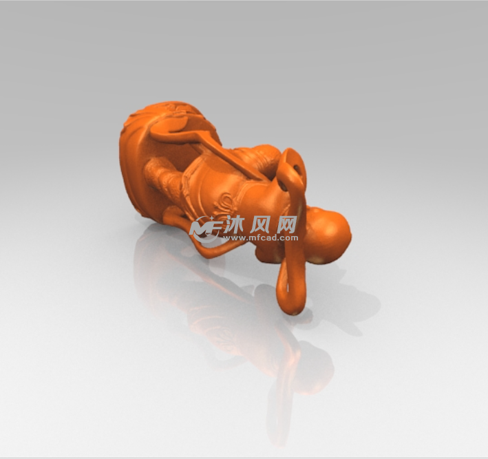 观音童子模型图