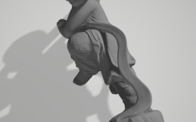 观音童子轴测图