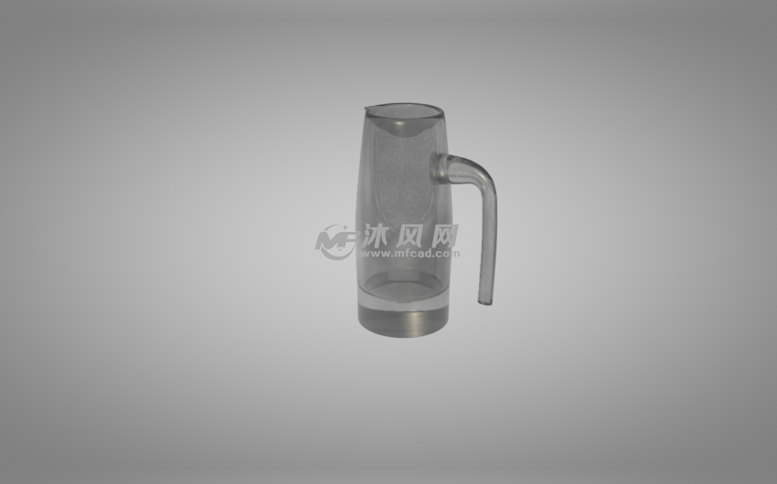 白酒小壶设计模型图