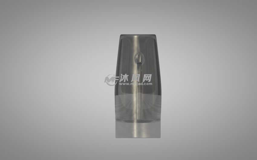 白酒小壶左视图