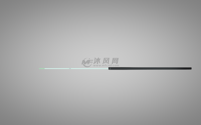 水果小刀左视图