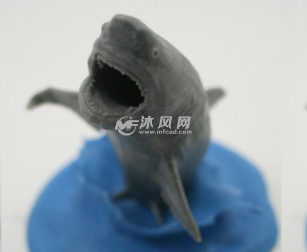 飞行白鲨轴测图