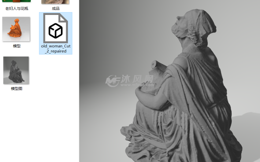 老妇人与花瓶预览图