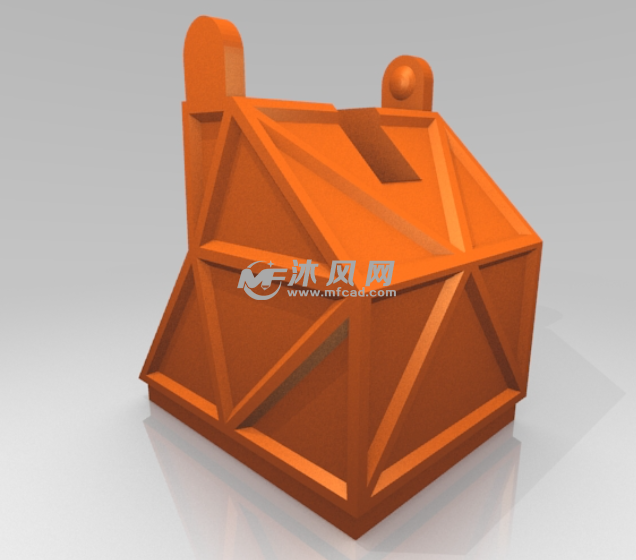 34米天线轴测图