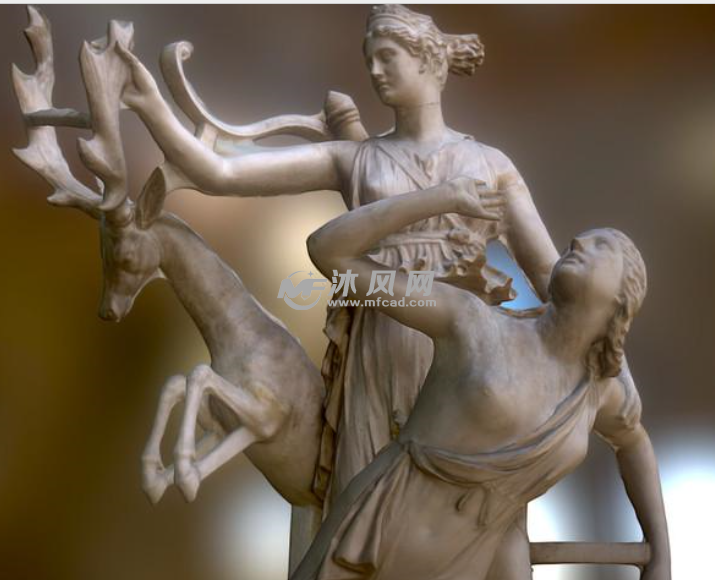 阿蒂米斯伊菲革涅亚渲染