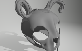 动物头骨轴测图