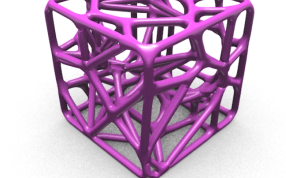 树状立方体轴测图