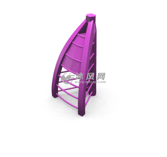 三角帆船塔外形图