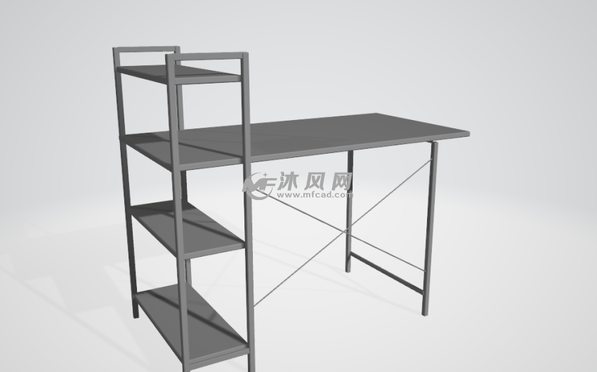 办公桌模型图