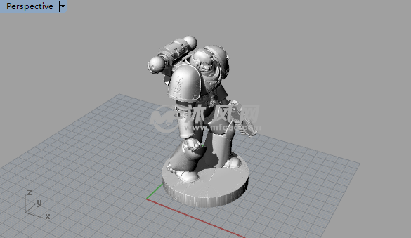 太空战士轴测图