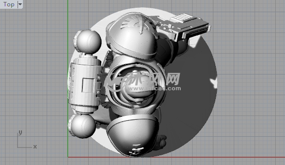 太空战士顶视图
