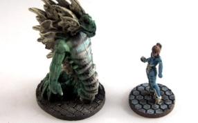 蜥蜴巨兽轴测图