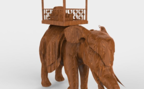 大象坐骑模型