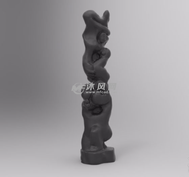 艺术家的图腾 模型